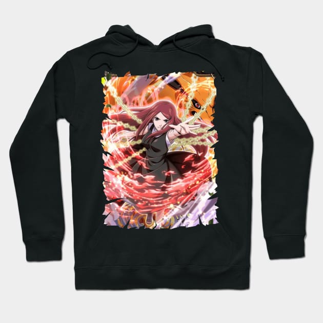 KUSHINA UZUMAKI MERCH VTG Hoodie by Melesz.Ink Tattoo